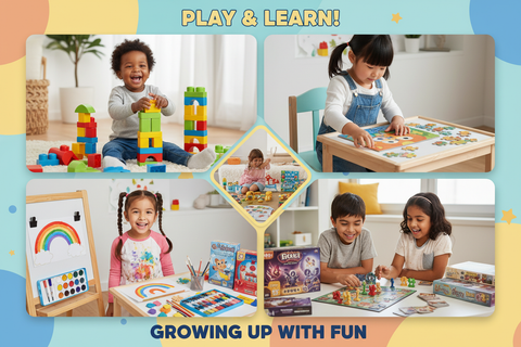 Complete range of screen-free toys and activities for children - all ages and stages